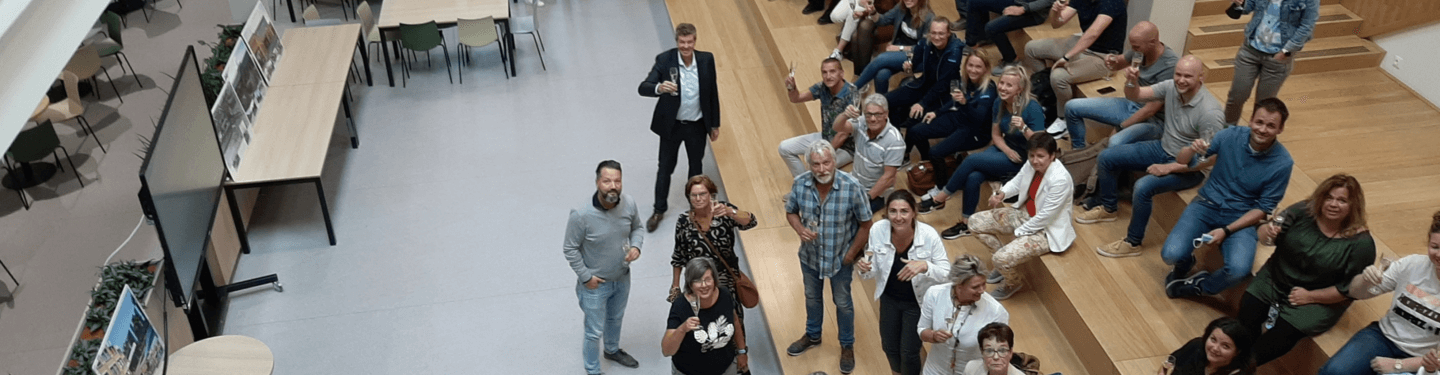 De trots spat er vanaf!